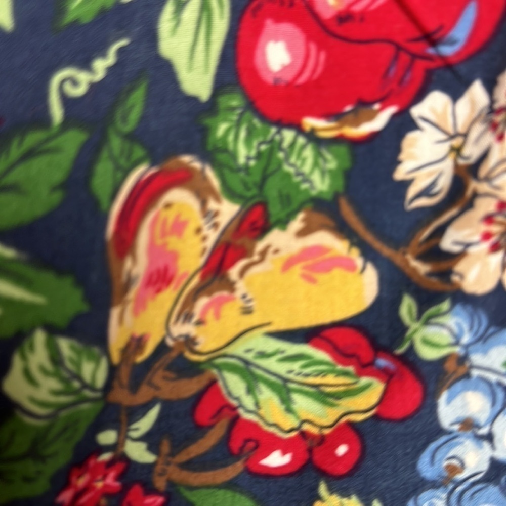 Vintage Liz Wear Fruit Floral Shirt Women’s S Rayon Button Down 90s Cottagecore - Picture 5 of 10